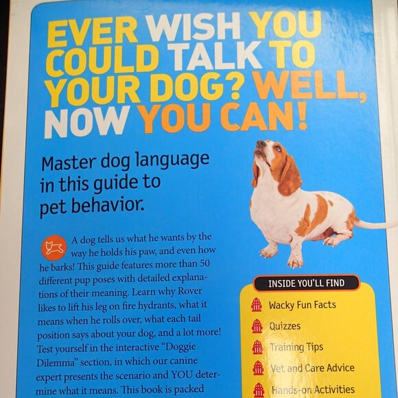 National Geographic How to Speak Dog Paperback book - Picture 2 of 3